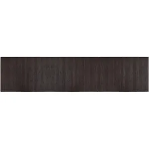 vidaXL Tapis rectangulaire marron foncé 70x300 cm bambou pas cher