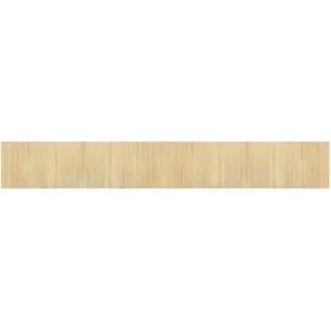 vidaXL Tapis rectangulaire naturel clair 60x400 cm bambou pas cher