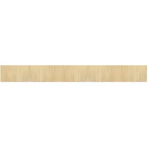 vidaXL Tapis rectangulaire naturel clair 60x500 cm bambou pas cher