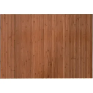 vidaXL Tapis rectangulaire marron 70x100 cm bambou pas cher
