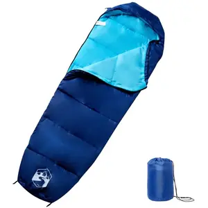 vidaXL Sac de couchage momie pour adultes camping 3 saisons pas cher