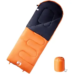 vidaXL Sac de couchage pour adultes camping 3-4 saisons pas cher