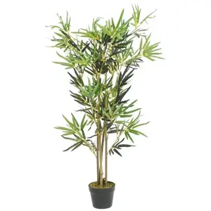 Comparateur de prix : vidaXL Bambou artificiel 552 feuilles 120 cm vert