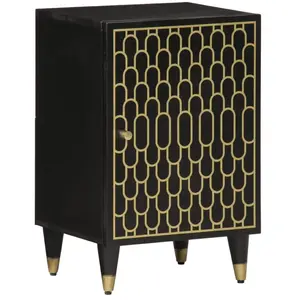 vidaXL Armoire de salle de bain 38x33x58 cm bois massif de manguier pas cher