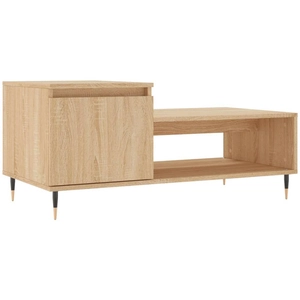 vidaXL Table basse Chêne sonoma 100x50x45 cm Bois d'ingénierie pas cher