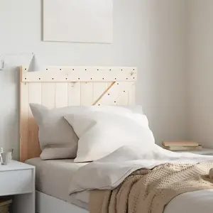 vidaXL Tête de lit 80x104 cm bois massif de pin pas cher