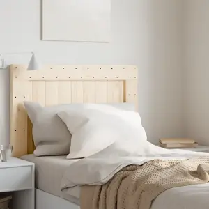 vidaXL Tête de lit 90x104 cm bois massif de pin pas cher