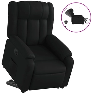 vidaXL Fauteuil inclinable électrique noir similicuir pas cher