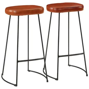 vidaXL Tabourets de bar Gavin lot de 2 44x37,5x78 cm pas cher