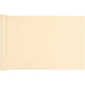 Comparateur de prix : vidaXL Écran d'intimité de jardin crème 300x90 cm PVC