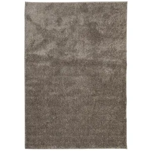 Comparateur de prix : vidaXL Tapis ISTAN à poils longs aspect brillant gris 160x230 cm