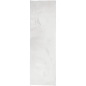 vidaXL Tapis OVIEDO à poils courts gris 80x250 cmVendu parvidaxl-be