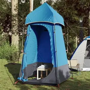 Tente de toilette - vidaXL - Imperméable - 121x121x225 cm - Léger - Portable pas cher