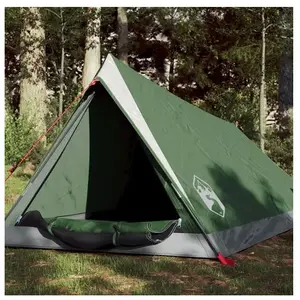 Comparateur de prix : vidaXL Vidaxl Tente De Camping 2 Personnes Vert Imperméable