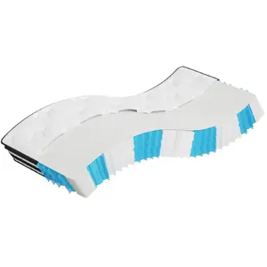 vidaXL Matelas à ressorts ensachés moyen 80x200 cm pas cher