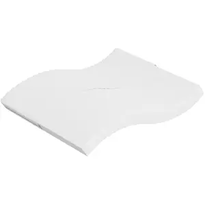 vidaXL Matelas en mousse moyennement doux 160x200 cm pas cher