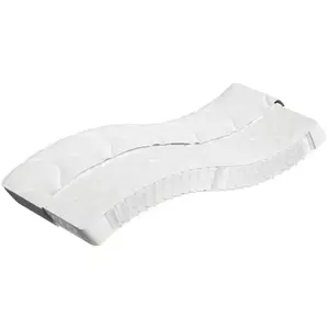 vidaXL Matelas à ressorts ensachés moyen 90x200 cm pas cher
