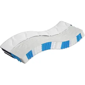 Comparateur de prix : vidaXL Matelas à ressorts ensachés dureté moyenne 70x200 cm