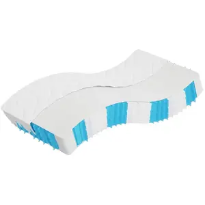 Comparateur de prix : vidaXL Matelas à ressorts ensachés dureté moyenne 70x200 cm