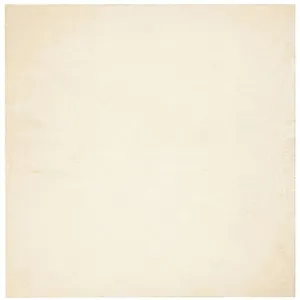 vidaXL Tapis HUARTE à poils courts doux et lavable crème 160x160 cm pas cher