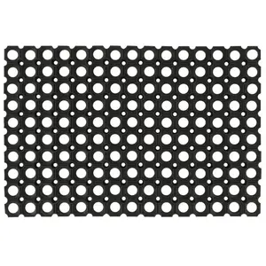 vidaXL Paillasson rectangulaire 40x60 cm caoutchouc pas cher