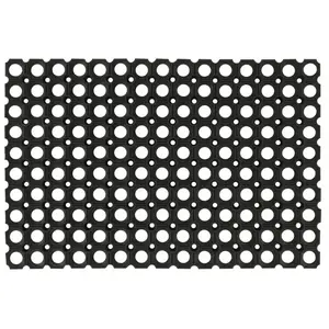 vidaXL Paillasson rectangulaire 60x80 cm caoutchouc pas cher