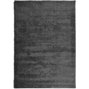 vidaXL Tapis shaggy PAMPLONA poils longs moderne anthracite 120x170 cmVendu parvidaxl-be