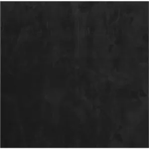 vidaXL Tapis HUARTE à poils courts doux et lavable noir 120x120 cm pas cher