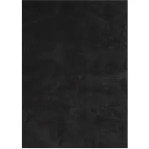vidaXL Tapis HUARTE à poils courts doux et lavable noir 120x170 cm pas cher