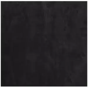 vidaXL Tapis HUARTE à poils courts doux et lavable noir 160x160 cm pas cher