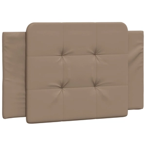 vidaXL Coussin de tête de lit cappuccino 100 cm similicuir pas cher