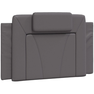Comparateur de prix : vidaXL Coussin de tête de lit gris 80 cm similicuir