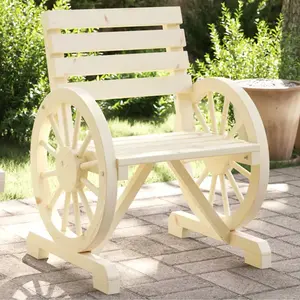 Comparateur de prix : vidaXL Chaises de jardin Bois de sapin massif