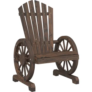 Comparateur de prix : vidaXL Chaise de jardin Adirondack bois de sapin massif