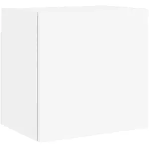 Comparateur de prix : vidaXL Meuble TV mural blanc 40,5x30x40 cm bois d'ingénierie