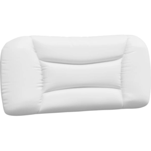 vidaXL Coussin de tête de lit blanc 160 cm similicuir pas cher