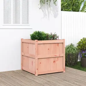 vidaXL Jardinière 70x70x70 cm bois massif de douglas pas cher