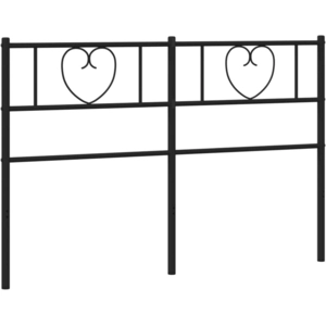 Comparateur de prix : vidaXL Tête de lit métal noir 120 cm