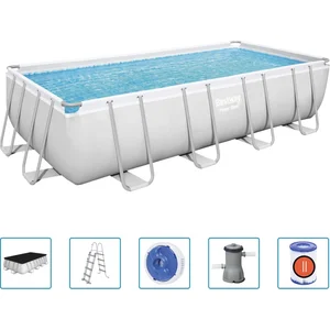Comparateur de prix : Bestway - Power - Steel - Zwembadset - rechthoekig - 488x244x122 - cm