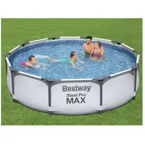 Bestway Bestway Ensemble de piscine Steel Pro MAX 305x76 cm