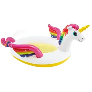 Intex Intex Piscine à pulvérisation Forme de licorne 272x193x104 cm pas cher