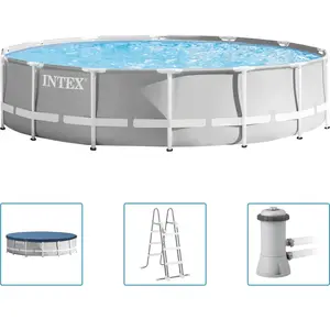 Comparateur de prix : Intex Intex Ensemble de piscine Prism Frame Premium 427x107 cm