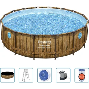 Bestway Bestway Ensemble de piscine Power Steel 488x122 cmVendu parbol