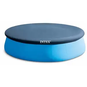 Couverture de piscine ronde 396 cm 28026 Intex Bleu pas cher