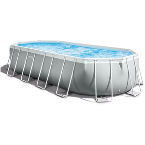Comparateur de prix : Intex Intex Ensemble de piscine ovale 610x305x122 cm 26798GN