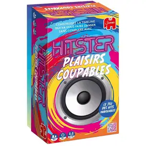 Jeu d’ambiance Hitster Plaisirs Coupables Jumbo pas cher
