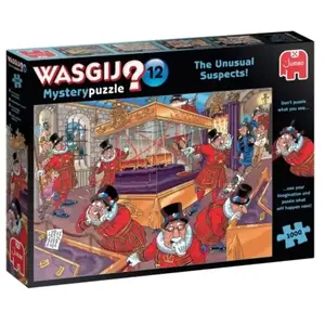 Jumbo Wasgij Mystery 12 - De onverwachte verdachten! - 1000 stukjes - puzzel pas cher