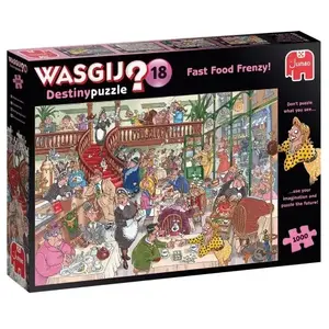 Jumbo Wasgij Destiny 18 - Fast Food Waanzin! - 1000 stukjes - puzzel