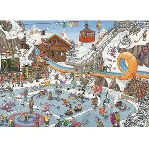 Jumbo JAN VAN HAASTEREN - JEUX D?HIVER (1000 PIECES) 00601 pas cher