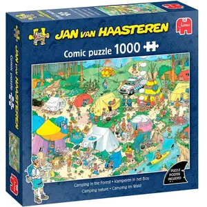 Jumbo JAN VAN HAASTEREN - CAMPING NATURE (1000 PIECES) 00603 pas cher
